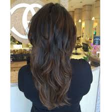 Ig Hairbynickyz Short Layers Long Hair Dark Brown Black Caramel Balayage Short Layers Long Hair Long Layered Hair Long Hair Styles