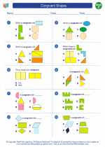 Free pdf worksheets from k5 learning's online reading and math program. Congruent Shapes Mathematics Worksheets And Study Guides Third Grade