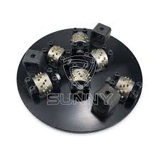 china 300mm sink type bush hammer plate