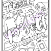 Students can color a picture of a post office. 1