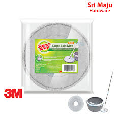 Report to view the information. Maju 3m Scotch Brite T6 Spin Mop Head Refill Only