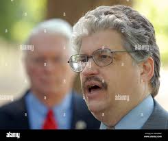 Robert Rector of the Heritage Foundation discusses the Secure Borders,  Economic Opportunity and Immigration Reform Act of 2007 during a news  conference releasing his report