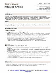 laborer resume samples qwikresume