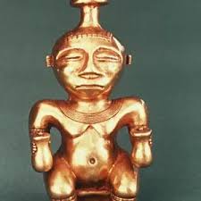 Quimbaya Female Figurine Print