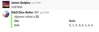 If you like this dice roller or have suggestions for improving it you can let us know over at our contact page. D D Dice Roller For Slack