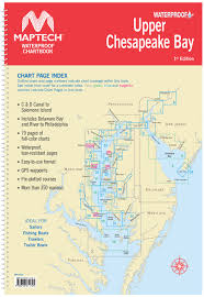 Maptech Upper Chesapeake Bay Waterproof Chartbook 1st Ed