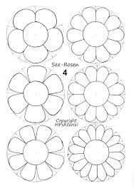 Weitere ideen zu schablonen zum ausdrucken, ausdrucken, ausmalbilder. Blumen Basteln Vorlage