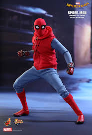 The wait is over webheads! Spider Man Homecoming Spider Man Homemade Suit Version Machinegun