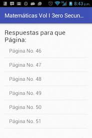 Maybe you would like to learn more about one of these? Matematicas Vol I Tercero Sec For Android Apk Download