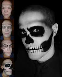 Geist Skelett Halloween Halloween Schminktipps Halloween Gesicht Schminken Halloween Schminken Mann