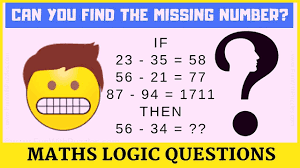 Maths Logical Questions And Answers In 2020 Math Logic Puzzles Math Riddles Math Riddles With Answers