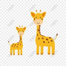Zirafah (giraffa camelopardalis) adalah mamalia berkuku genap yang tertinggi dalam semua spesies daratan. Kartun Zirafah Comel Gambar Unduh Gratis Imej 401274281 Format Ai My Lovepik Com