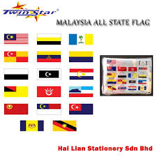 It's the second most populous state in malaysia, however escaping the hustle and bustle is surprisingly easy. Twin Star Malaysia All State Flag Shopee Malaysia