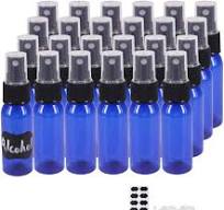 24 Pack 1 oz Plastic Spray Bottles, Fine Mist Mini Travel Size Sprayer  Bottle, Refillable Liquid Containers for Perfume, Alcohol, Essential Oil,  ...