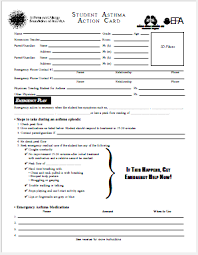 Asthma Action Plan Aafa Org