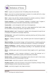 Masonry Learning Module