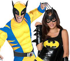 Free printable party invitation, masks and capes. Teen Superhero Party Ideas