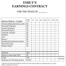 Teenagers Token Economy Token Economy Token System Behavior Modification Chart