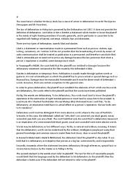 Defamation act 1957 (malaysia) defamation act 1985. Leen Defamation Common Law