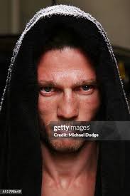 Les Clarke Jnr trains with a skipping rope during a portrait session...  News Photo