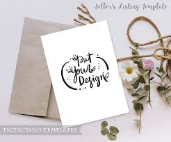 Floral Twine Rope Eucalyptus Invitation Mockup Daisy Invitation Mockup Template 5x7 Insert Photo Ca Free Packaging Mockup Daisy Invitations Mockup Free Psd