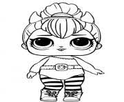 New lol omg are the older sisters of lol surprise dolls. Coloriage Pink Baby Lol Omg Dessin Lol Surprise A Imprimer