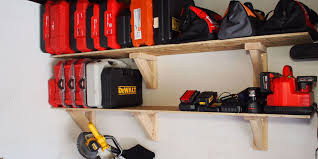 Garage shelves don't have to cost a fortune! How To Build Garage Storage Shelves On The Cheap