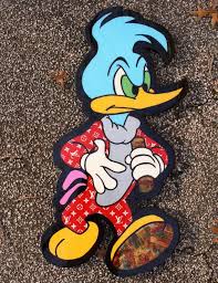 Cartoon Character Painting X Woody Woodpecker Popart Home Etsy In 2021 Resin Wall Art Pop Art Cartoon Art