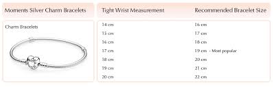 Pandora Bracelet Size Guide