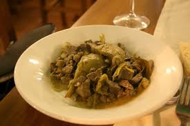 Fagioli con le cotiche e salsicce; La Coratella Katie Parla