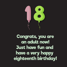Check spelling or type a new query. 11 Awesome 18th Birthday Wishes In 2021 Birthday Wishes For Friend Happy 18th Birthday Quotes Friend Birthday Quotes
