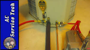 problems vacuum pumping refrigerant lines to the 500 micron level for hvac