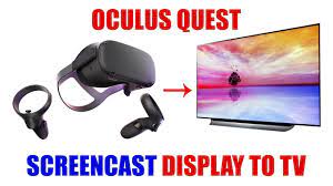 How To Screencast Oculus Quest Feed To Your Tv Vr Mirror Display Tutorial Youtube