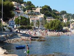 Beach Of The Oursinieres Leisure Centre In Le Pradet South Of France La France Beach