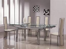 With a pull of a handle the extending glass table can be lifted or lowered to your perfect height using a hydraulic mechanism. Delta Mega Extending Glass Dining Table Glass Dining Table And 6 Chairs