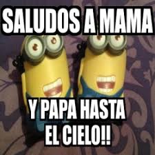 Huérfano y viviendo con su abuelo, el joven se gana la vida trabajando, por las mañanas, en el taller de un amigo. Meme Personalizado Saludos A Mama Y Papa Hasta El Cielo 4533393