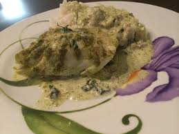 Pave De Dos De Cabillaud Au Pesto Et Persil Frais Du Jardin Accompagne De Riz Creole Un Vrai Regal Cuisine Au Four Le Persil Fra Persil Dos De Cabillaud Riz