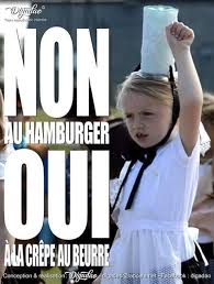 Hamburger Vs Crepe Au Beurre Humour Bretagne Bretagne Humour Breton