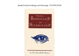 Read Practical Iridology And Sclerology Txt Pdf Epub