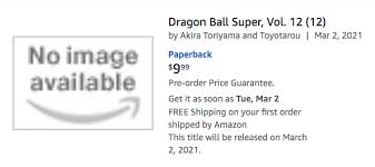 Plus tons more bandai toys dold here Viz Releasing Dragon Ball Super English Translation Collected Edition Volume 12 In March 2021 Update 2021