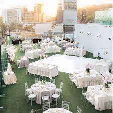 49 Lovely Rooftop Wedding Ideas With A Natural Touch Snapshotlite Com Rooftop Wedding Rooftop Wedding Decor Rooftop