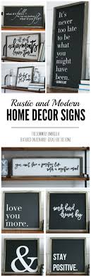 Rustic And Modern Home Decor Signs Giveaway Home Decor Signs Home Decor Tips Rustic House