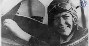 Robeson County's youngest female pilot in 1962