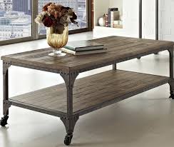 Enjoy free shipping on most stuff, even big stuff. Industrial Coffee Table With Wheels