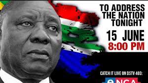 Coast guard academy struck a different tone than former president donald trump's 2017 address. President Cyril Ramaphosa Addresses The Nation Youtube