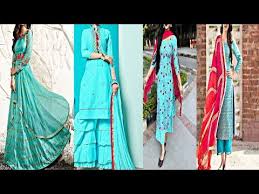 Light pink, hot pink, maroon: Firozi Colour Combination Dress