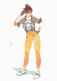 Tracer thrives when flanking and disrupting. Artstation Tracer Overwatch 2 Mikko Poyry