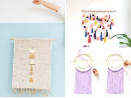 Shop for woven wall hangings online at target. 11 Easy Diy Wall Hanging Ideas For Your Boho Home She Tried What