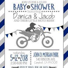 Motocross Baby Shower Invitation Dirt Bike Open House Shower Invite Motorbike Baby Shower Motorcycle Party Invitation Digital File Invitaciones De Baby Shower De Varon Baby Shower Invitaciones Invitaciones
