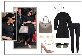 Splash news what was meghan's baby shower with archie? Meghan Markle Wears Le Specs Sunglasses And Hatch Maternity Jeans Out In New York City Ahead Of Royal Baby Shower Sussex Style Watch